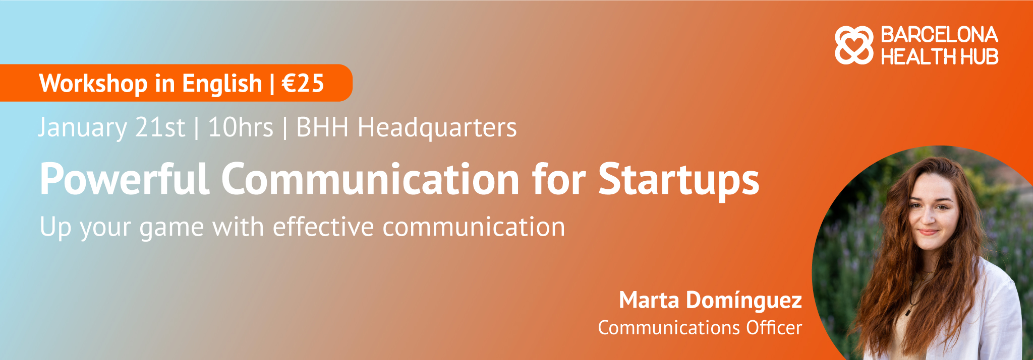 Ready to make your startup’s voice heard? Join the next workshop on effective communication