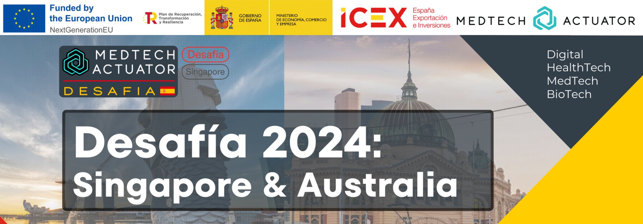 Apply for the Desafía Singapore & Australia 2024