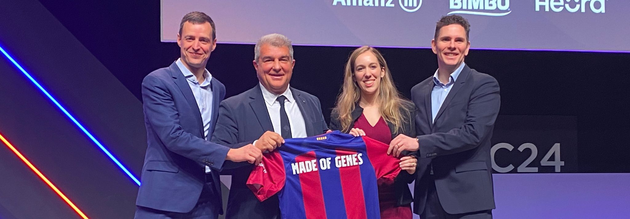 Barça Innovation Hub invests in Made of Genes to develop a cutting-edge biogenetic study with a gender focus