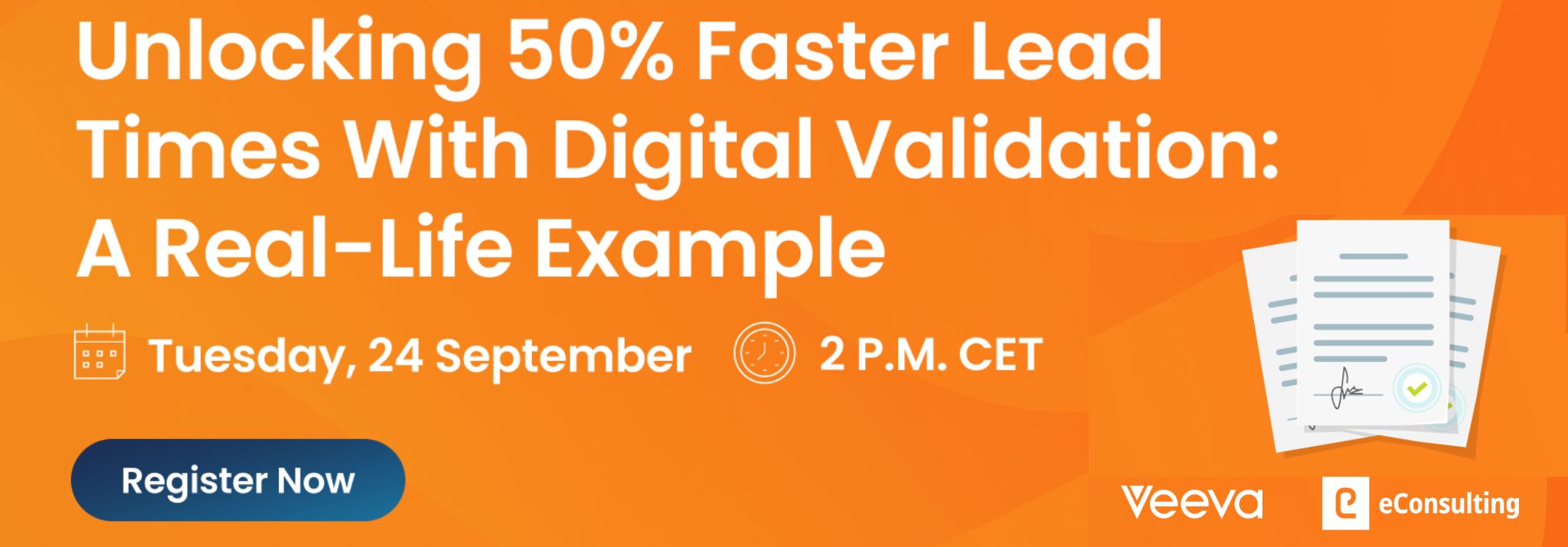 Join eConsulting and Veeva Systems webinar on digital validation