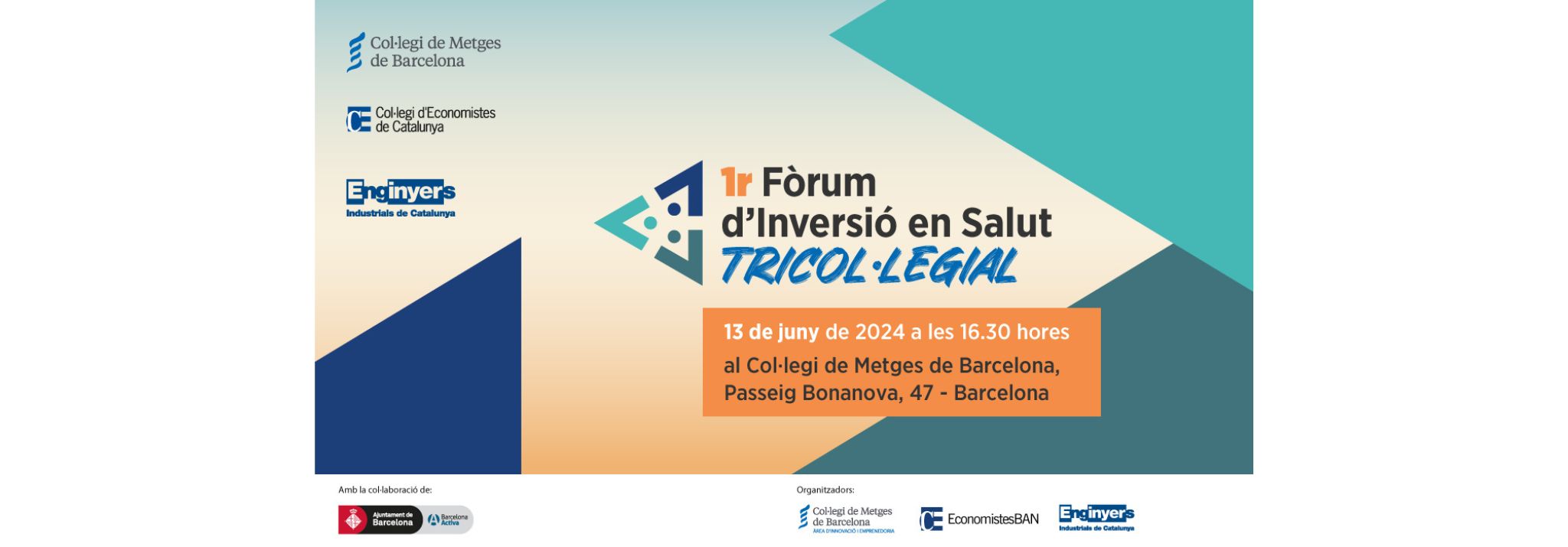 Join the '1st Tricolegial Health investment Forum'