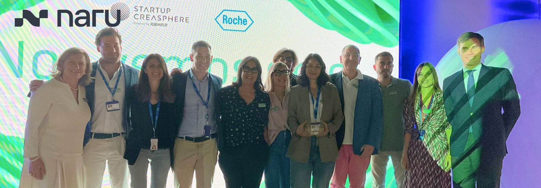 Naru wins Roche Farma Spain Startup Creasphere Award