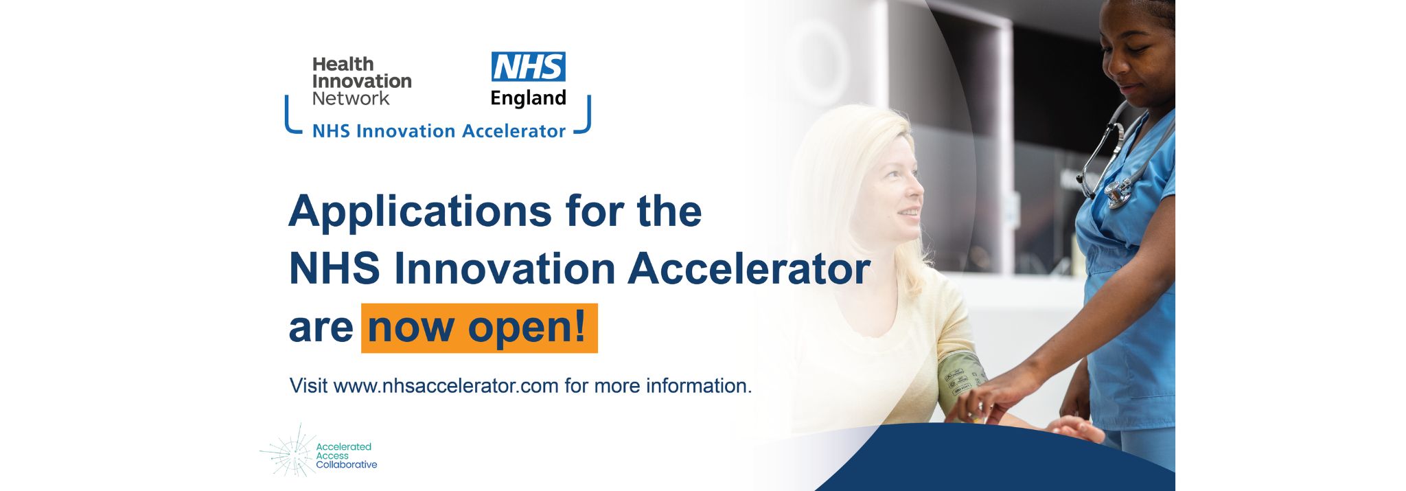 Apply now for the NHS Innovation Accelerator (NIA) 2025 cohort