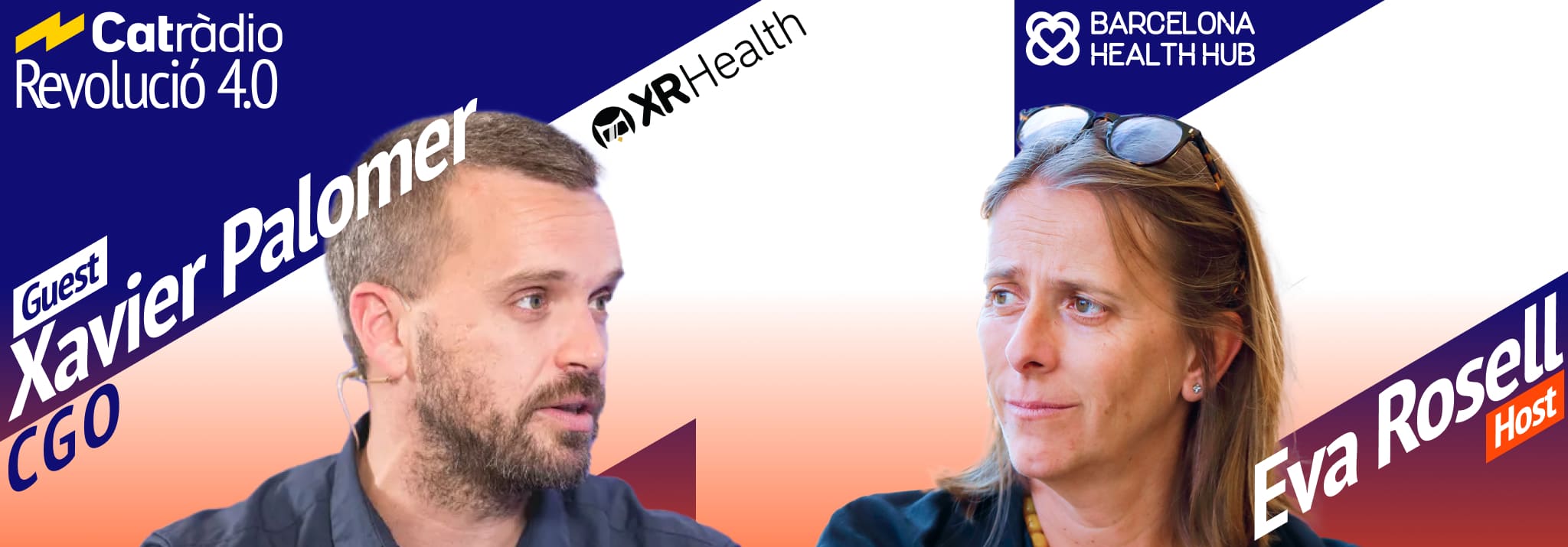 BHH ON AIR with XRHealth at Revolució 4.0 at Catalunya Ràdio