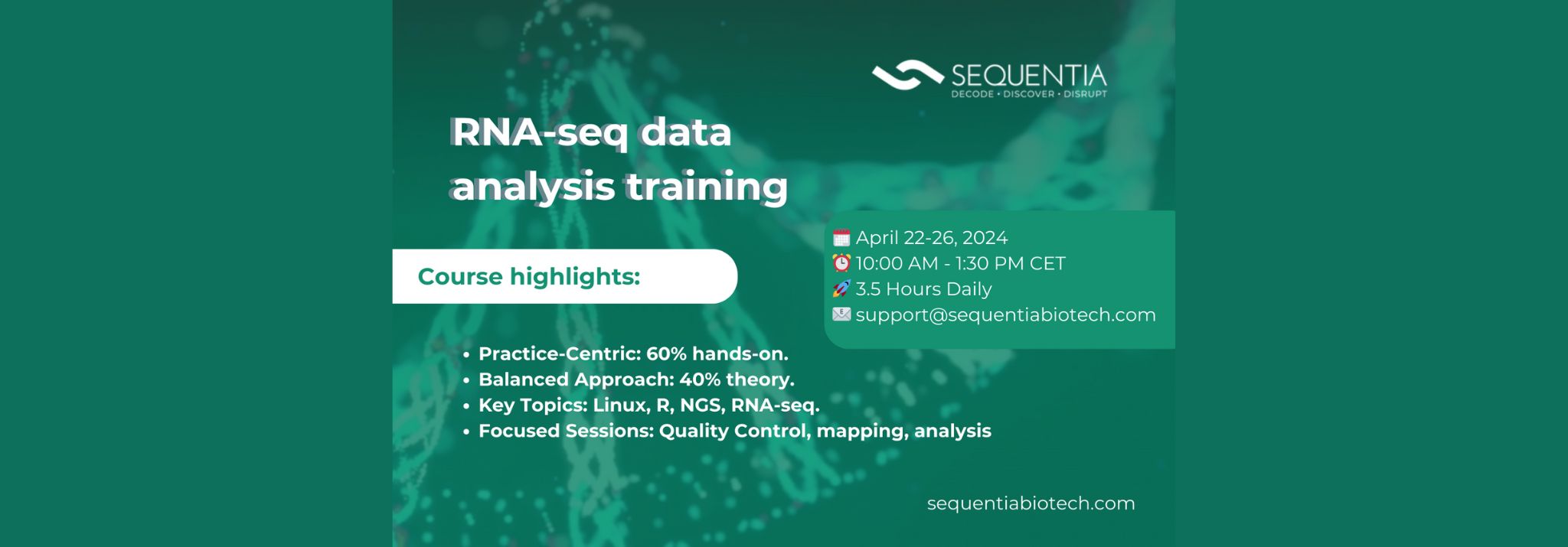 RNA-seq data analysis training