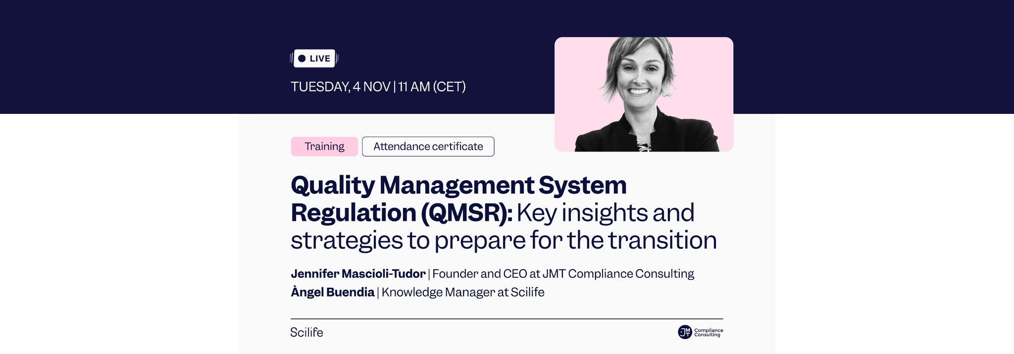 Scilife Training | Quality Management System Regulation (QMSR): Key insights and strategies to prepare for the transition