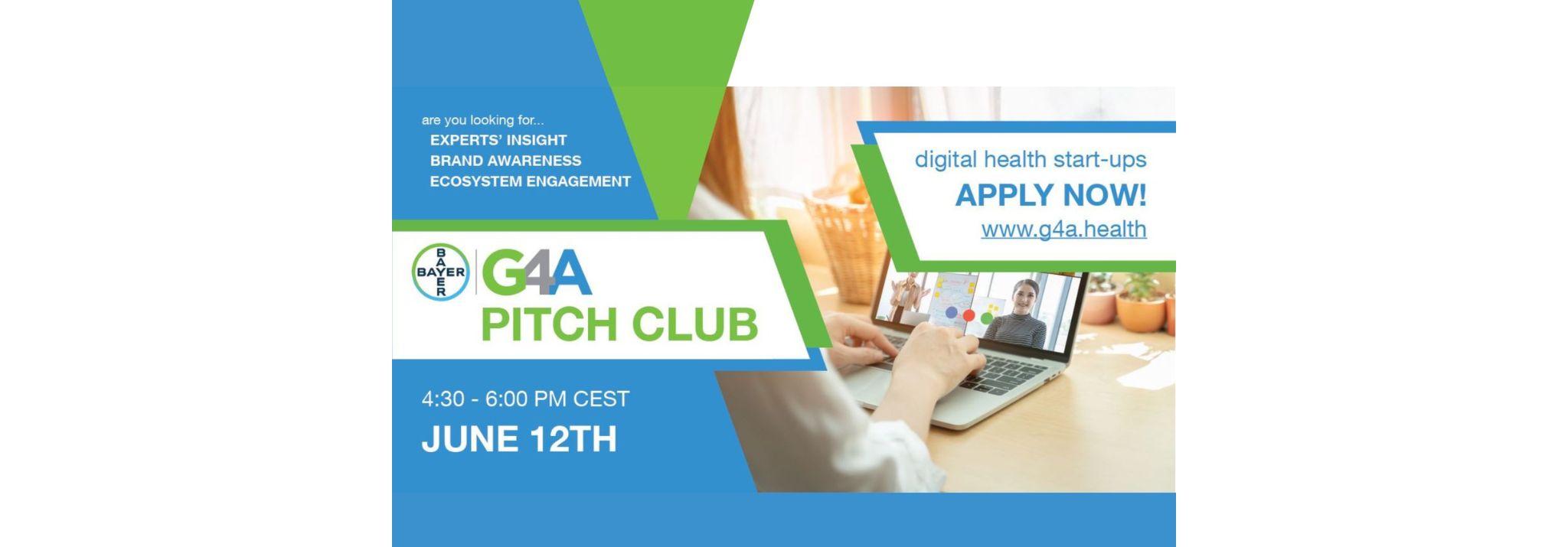 Sign up for the G4A's Pitch Club Application!