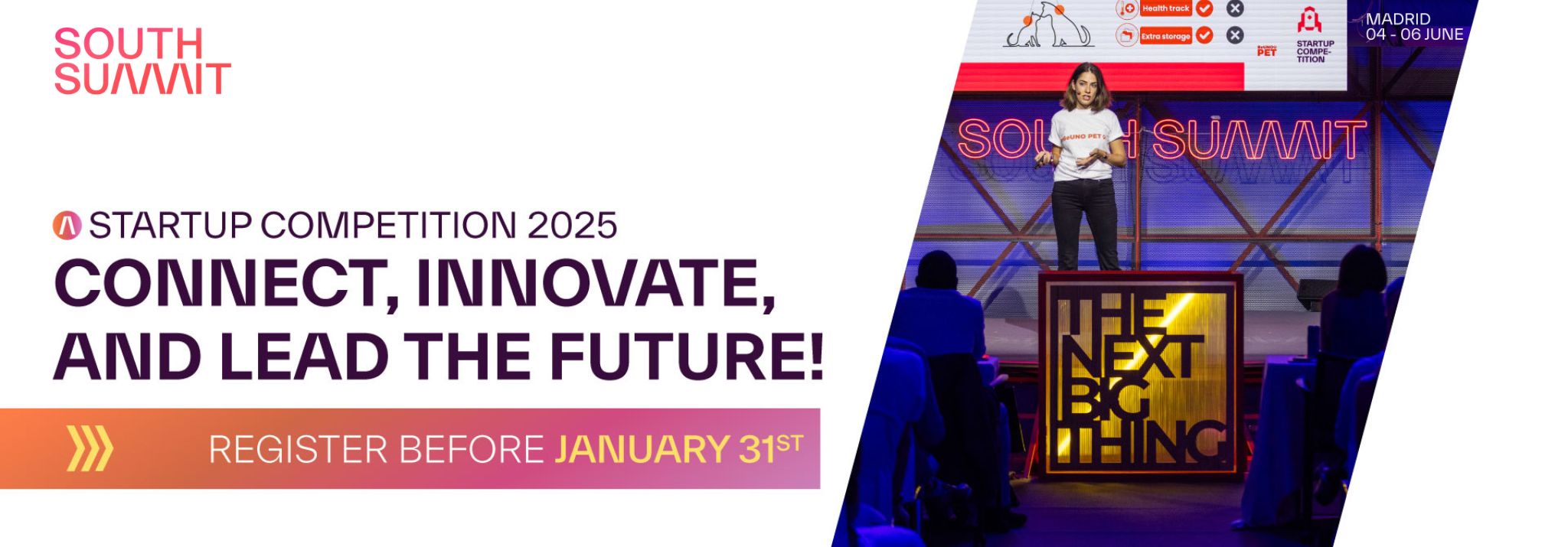 Ready to scale? Apply to South Summit 2025 Startup Competition!