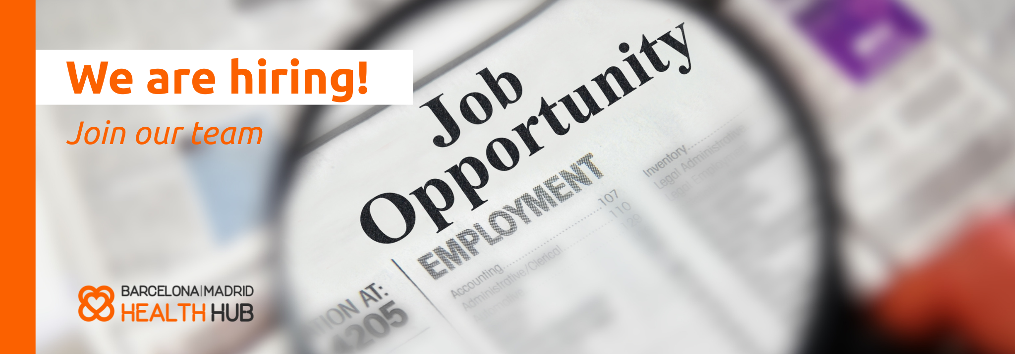 We are hiring!