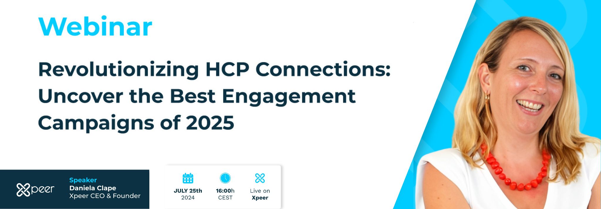 Don't miss the webinar on Revolutionizing HCP Connections