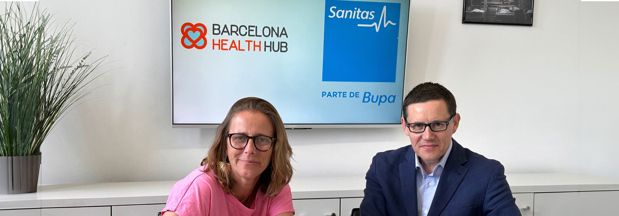Sanitas and Barcelona Health Hub strengthen their partnership to drive digital transformation in healthcare