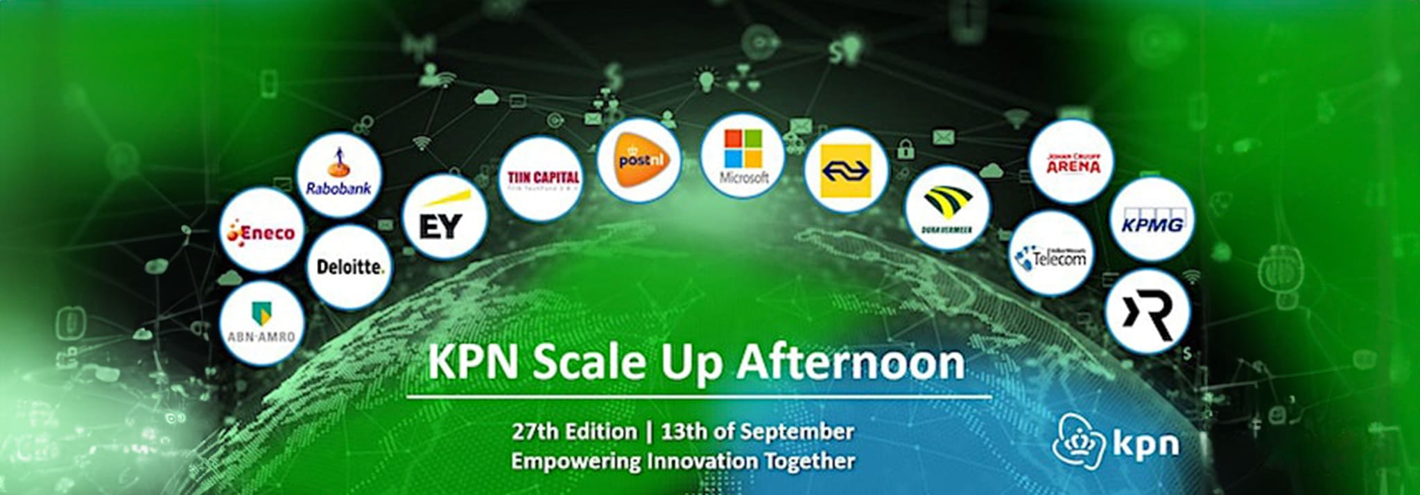 Join the KPN's Scale Up Afternoon and get ready to speed date
