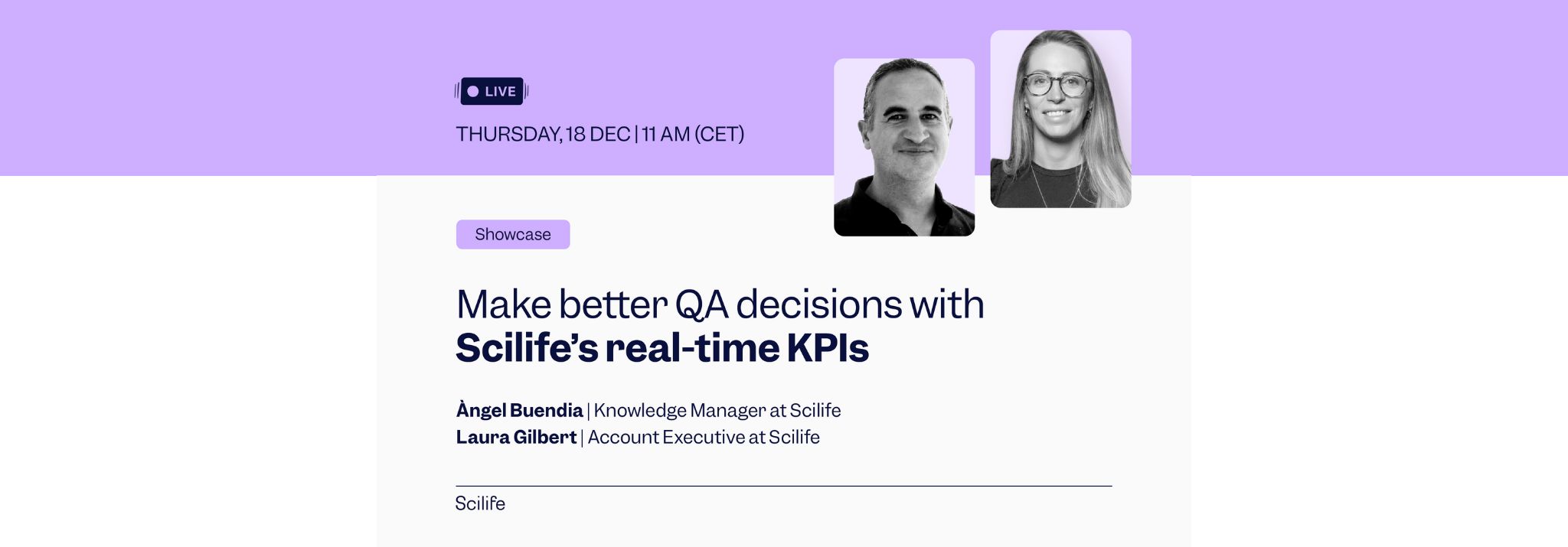 Scilife Showcase | Make better QA decisions with Scilife's real-time KPIs