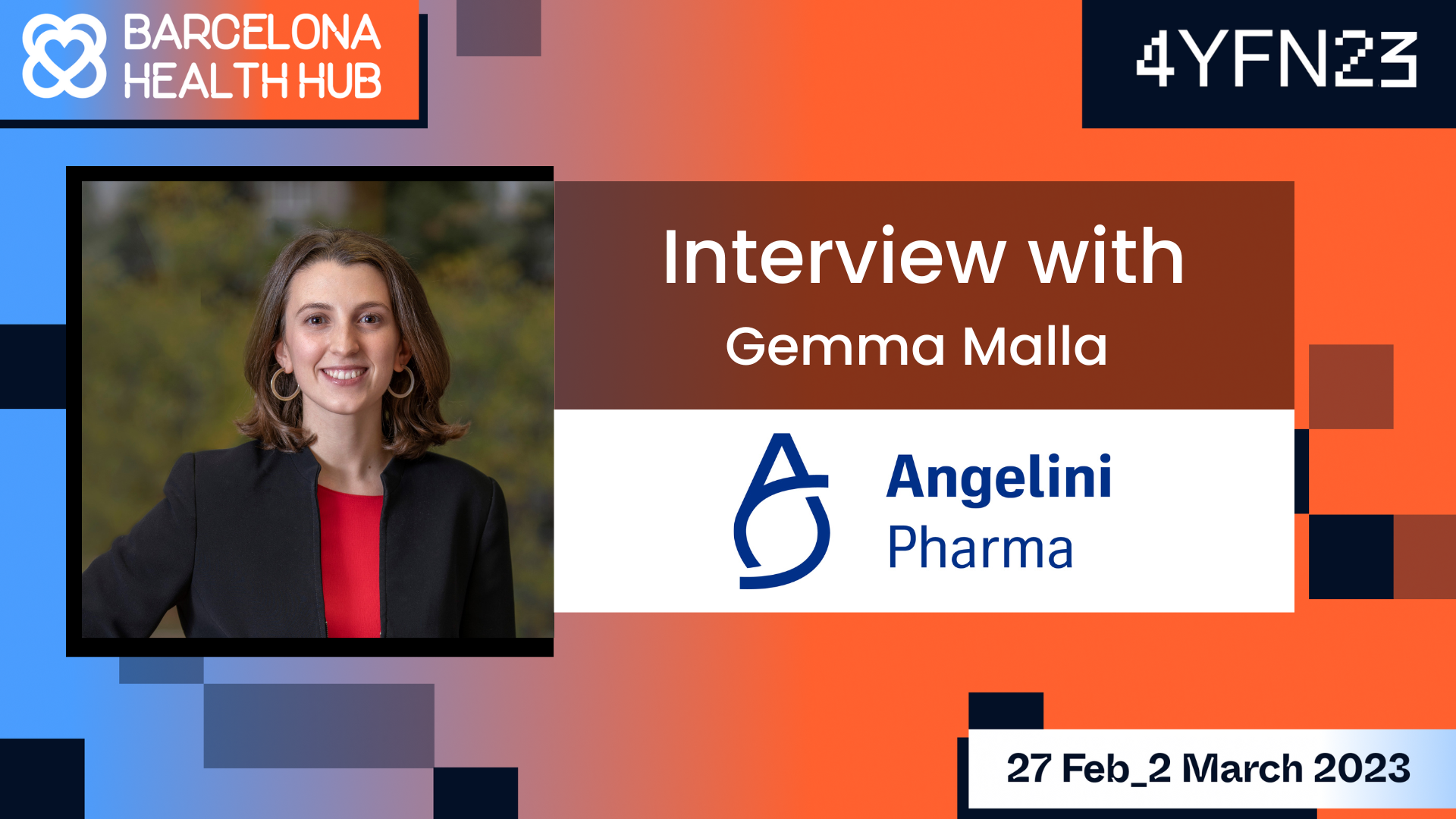 4YFN - Interview with Gemma Malla of Angelini Pharma