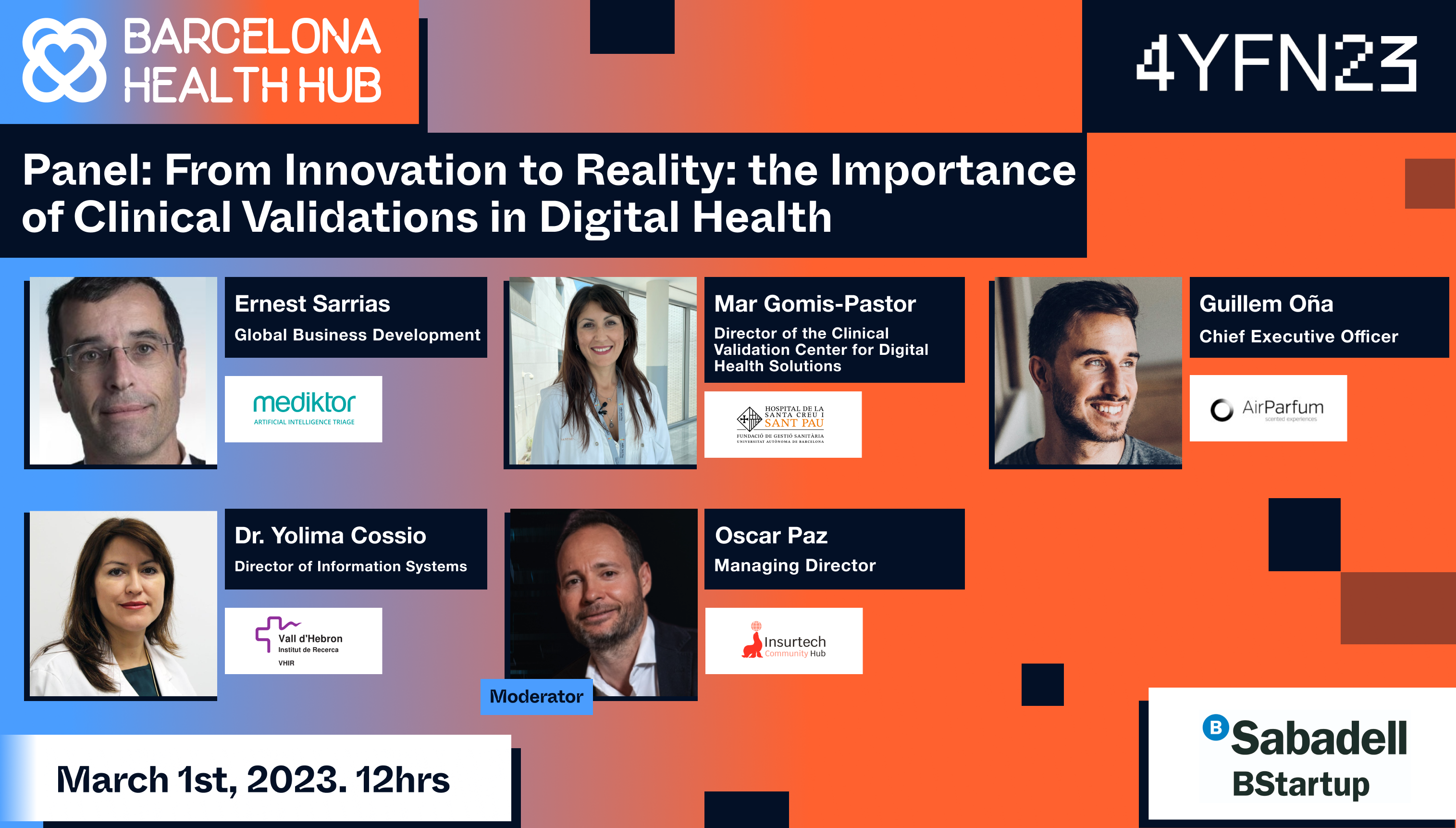 4YFN - Don't miss the #BHHPanel about 