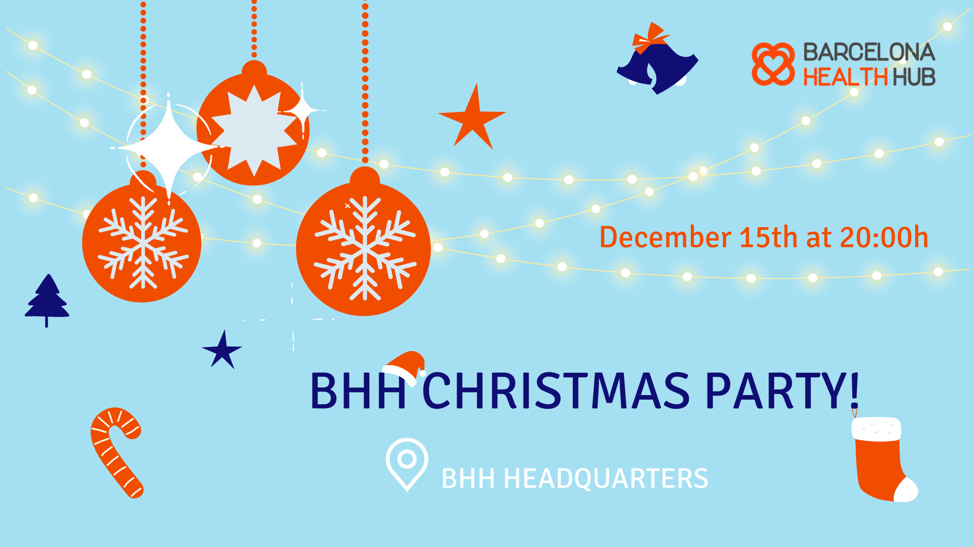 Get your dance moves ready for the fabulous first BHH Christmas Party on December 15th!