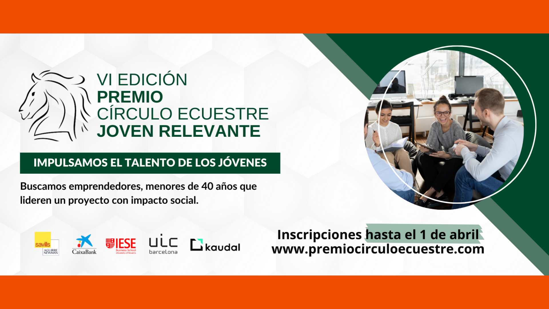 Apply for the Relevant Young Círculo Ecuestre Award - #BHHMembersInitiatives