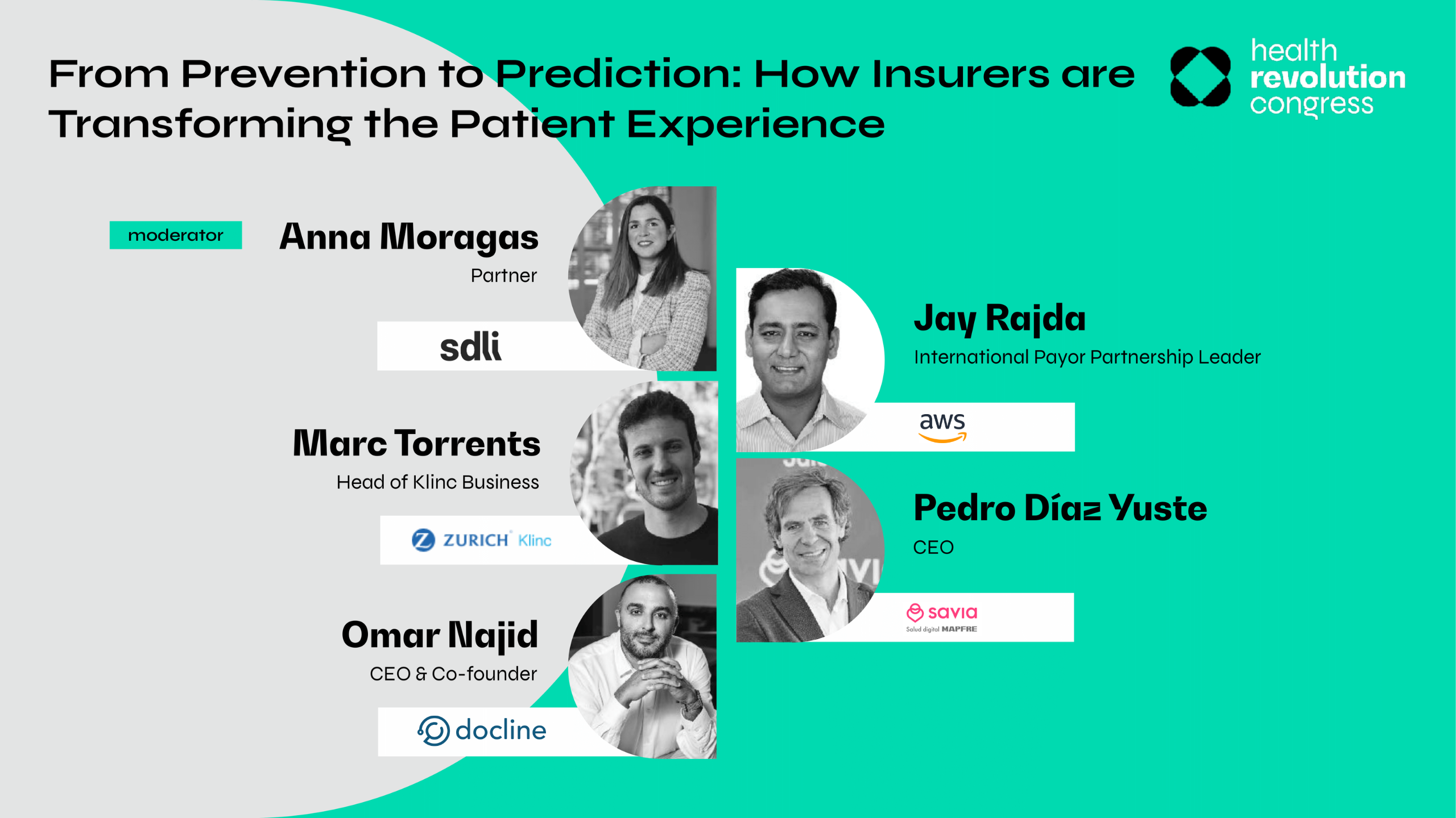 Discover “From Prevention to Prediction: How Insurers are Transforming the Patient Experience” at the Health Revolution Congress
