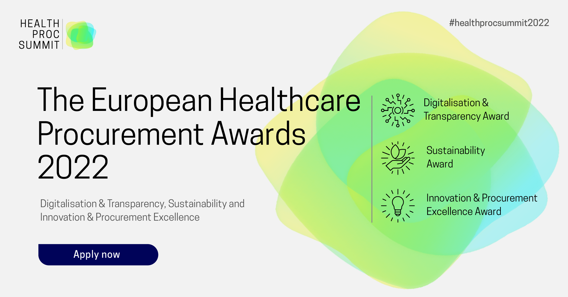 Submit your application for the European Healthcare Procurement Awards 2022 - #BHHMembersInitiatives
