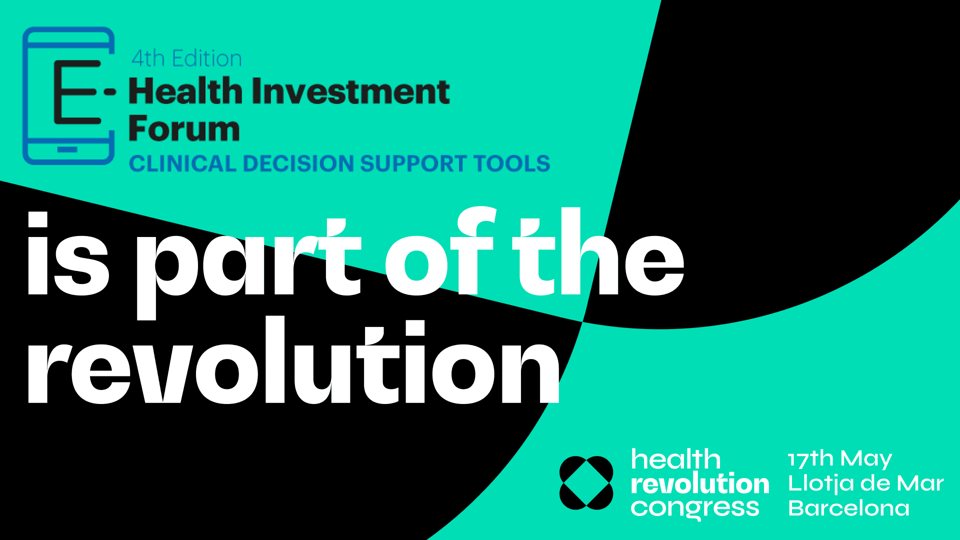 Apply for the e-Health Investment Forum at the Health Revolution Congress