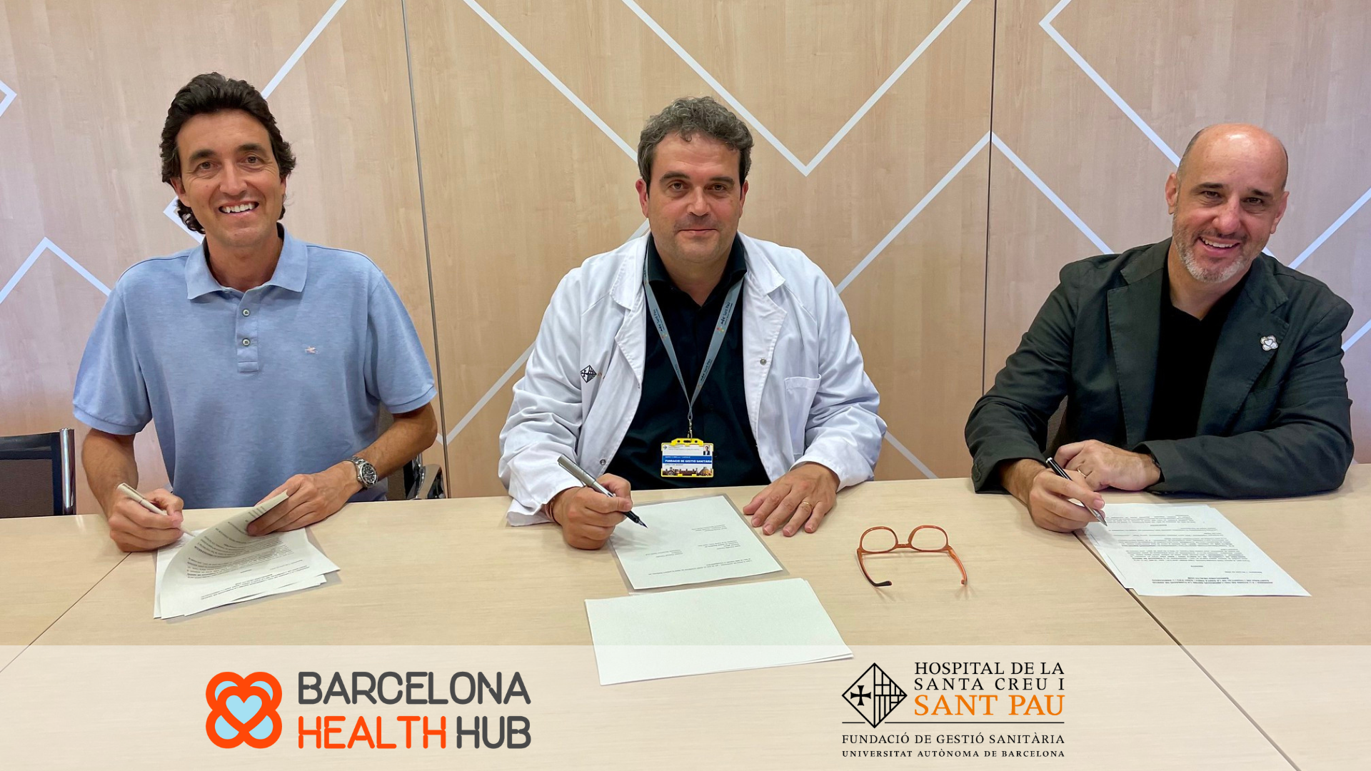 Barcelona Health Hub and Hospital de Sant Pau create a centre to accelerate technology transfer in the field of health