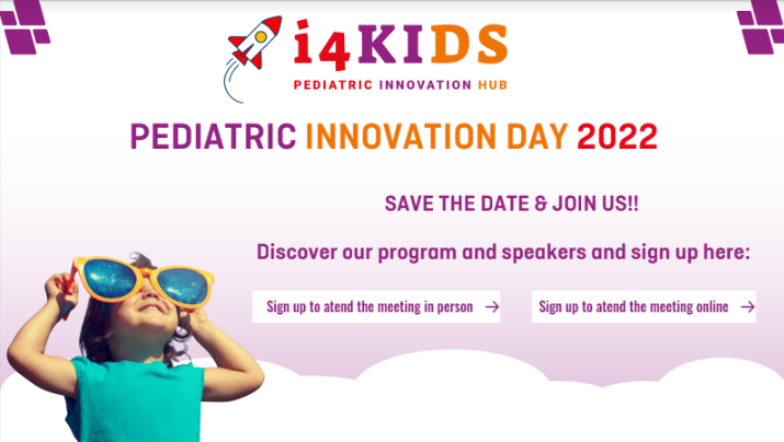 Join the Pediatric Innovation Day of i4KIDS - #BHHMembersInitiatives