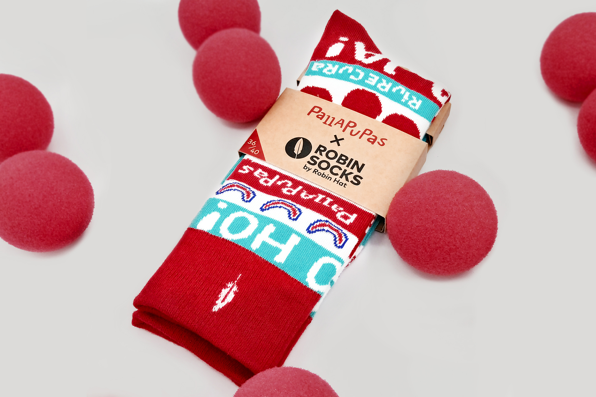Pallapupas & Robin Hat launch limited edition Christmas socks - #BHHMembersInitiatives