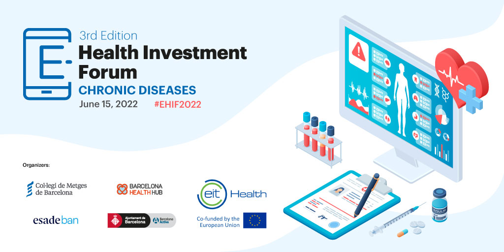 Save the date for the 3rd e-Health Investment Forum Barcelona on June 15