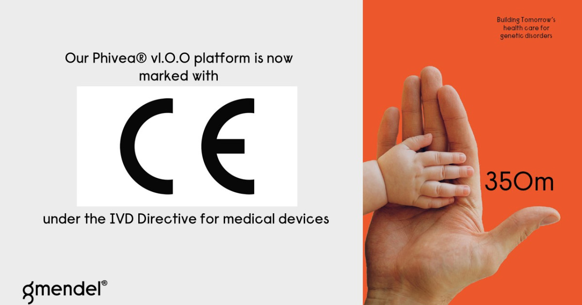gMendel® announces CE marking for its Phivea® v1.0.0 platform - # ...