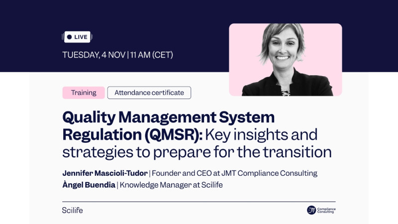 Scilife Training | Quality Management System Regulation (QMSR): Key ...