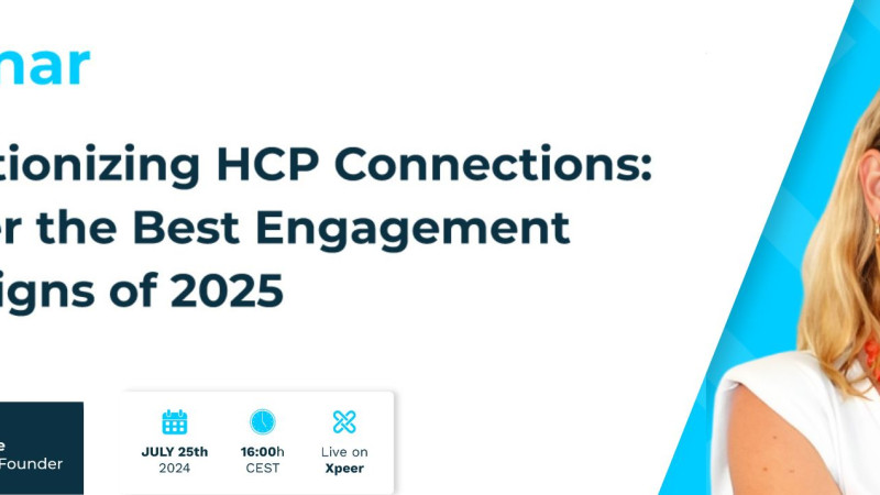 Don't miss the webinar on Revolutionizing HCP Connections